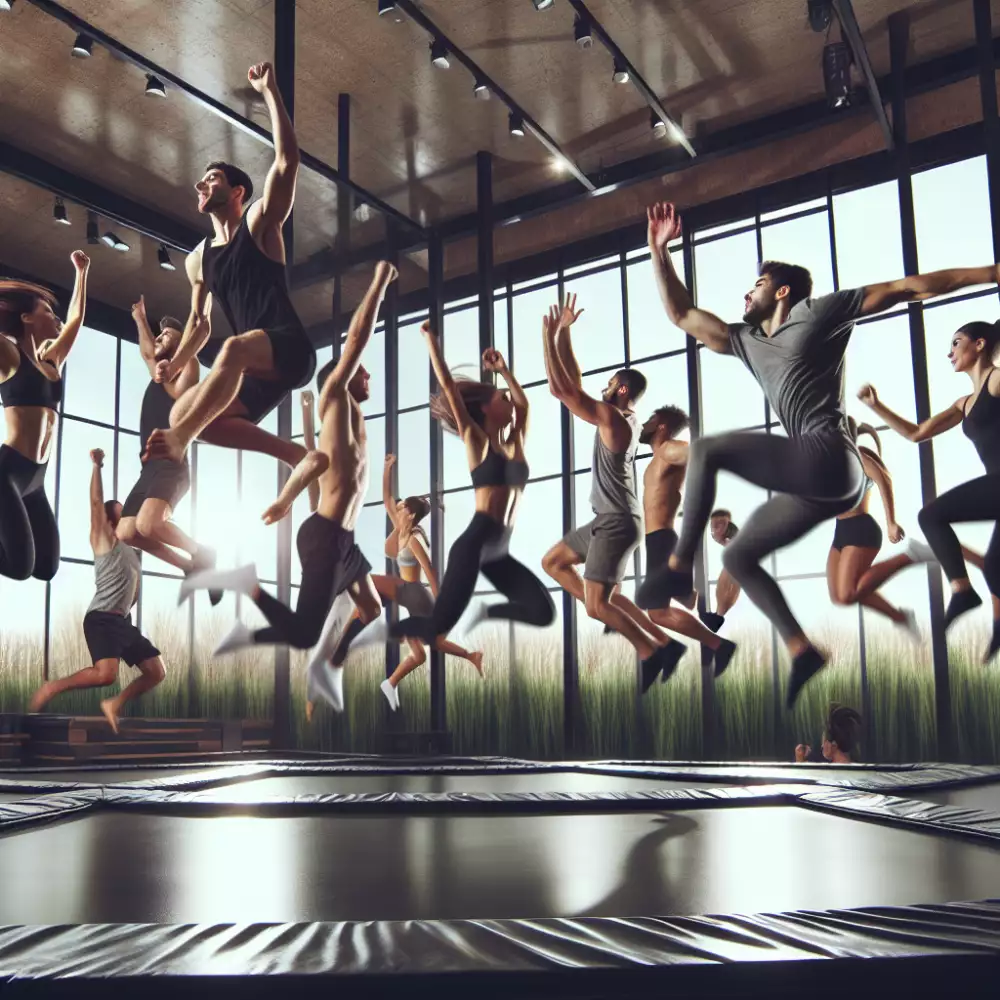 jumping trampolína